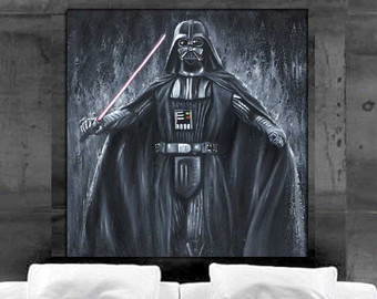 340x270 Darth Vader Painting - Darth Vader Canvas Painting