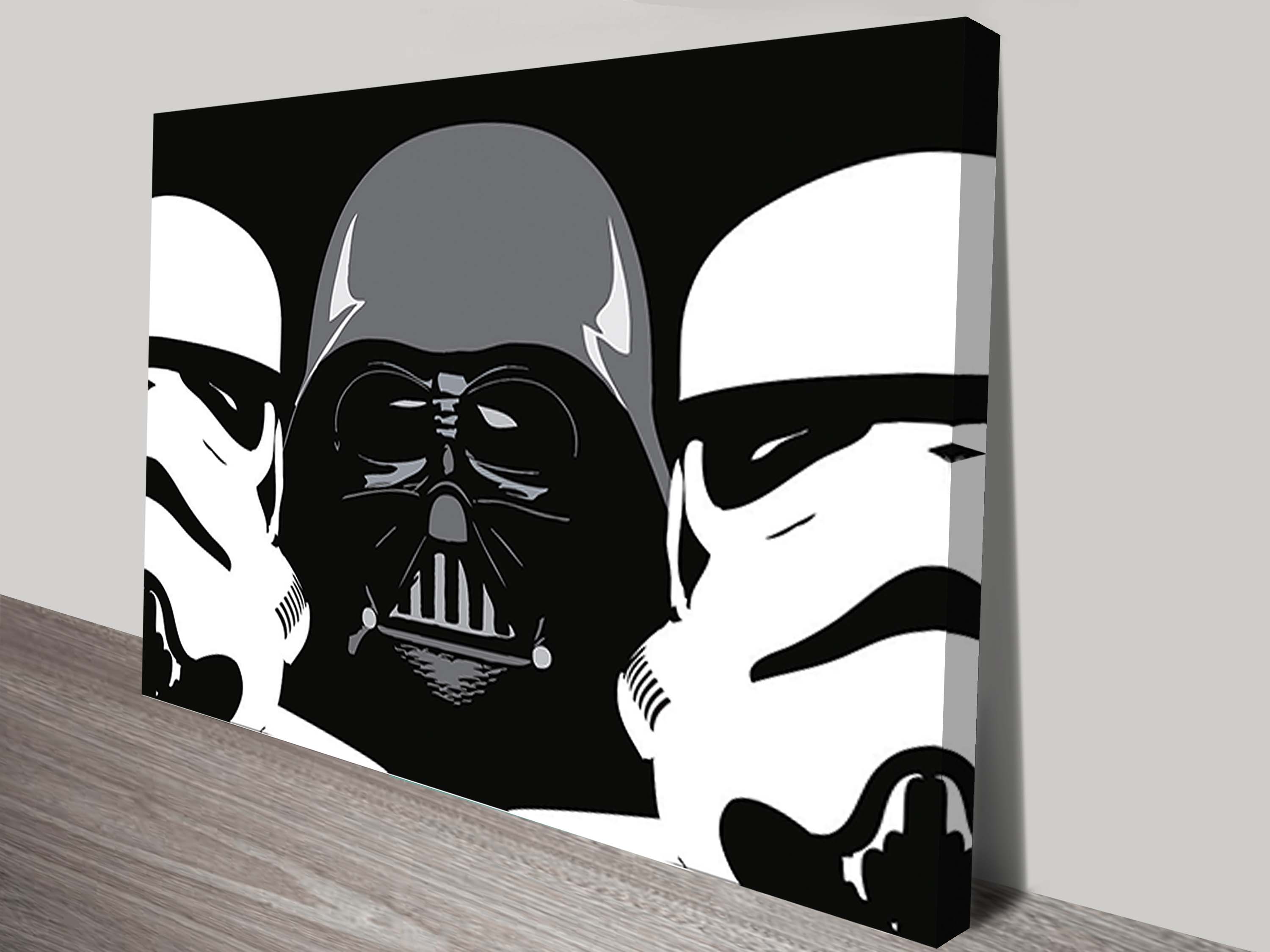 3000x2250 Darth Vader Star Wars Art Canvas Print - Darth Vader Canvas Painting