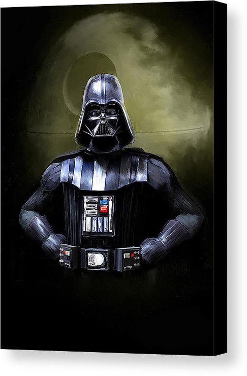 Darth Vader Canvas Painting at PaintingValley.com | Explore collection ...