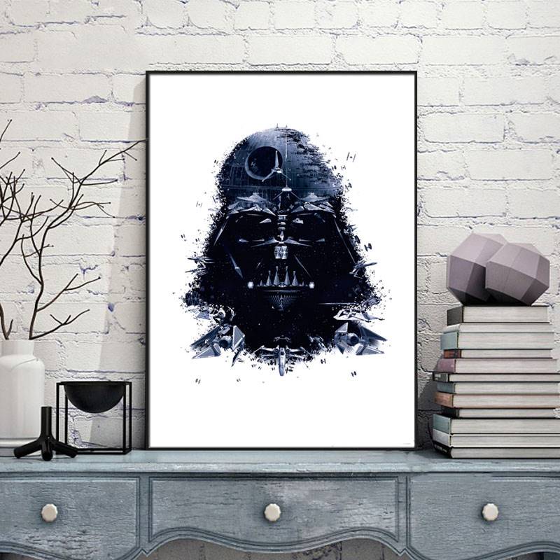 Darth Vader Canvas Painting at PaintingValley.com | Explore collection ...