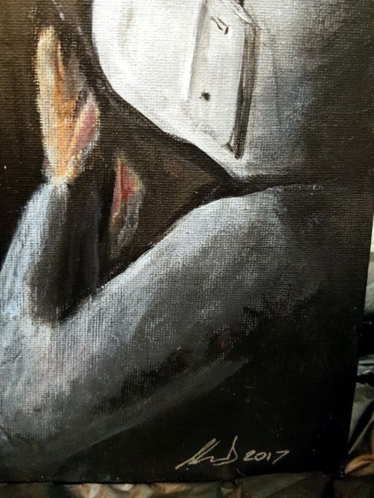 525x700 Darth Vader (Star Wars Rogue One) - Darth Vader Fishing Painting