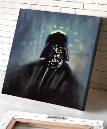 Darth Vader Oil Painting at PaintingValley.com | Explore collection of ...