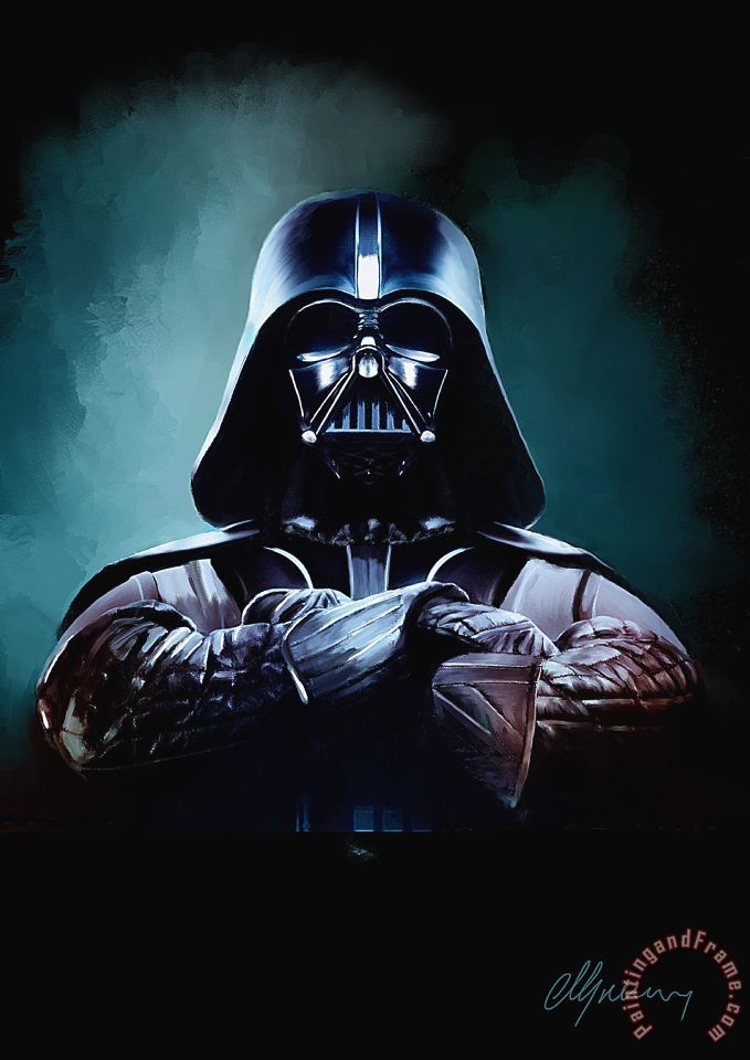679x960 Michael Greenaway Darth Vader Star Wars Painting - Darth Vader Painting