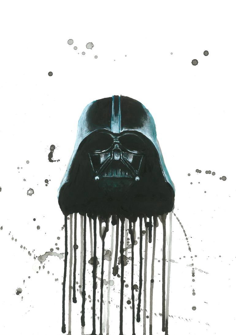 770x1089 Saatchi Art Darth Vader - Darth Vader Painting