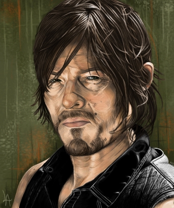 Daryl Dixon Painting at PaintingValley.com | Explore collection of ...