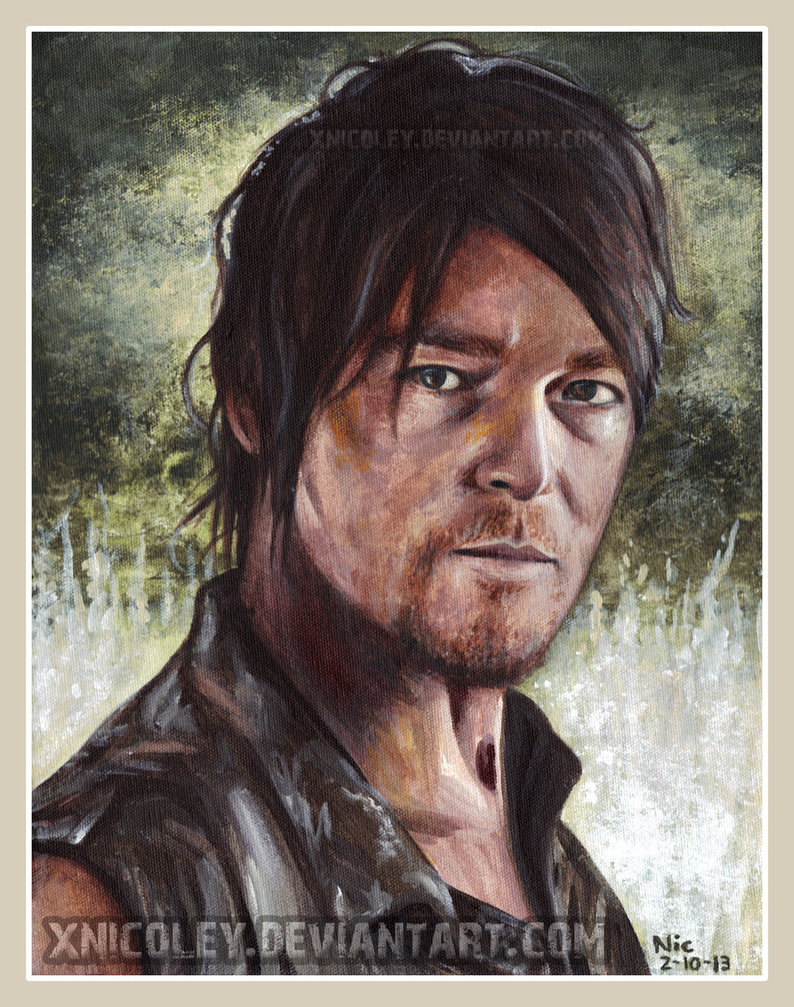 Daryl Dixon Painting At PaintingValley Com Explore Collection Of   Daryl Dixon Painting 19 