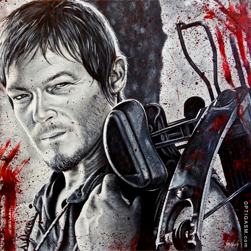 Daryl Dixon Painting At PaintingValley Com Explore Collection Of   Daryl Dixon Painting 34 