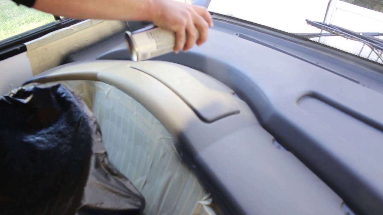 1280x720 Updating The Dashboard In Our Rv With Spray Paint - Dashboard Painting