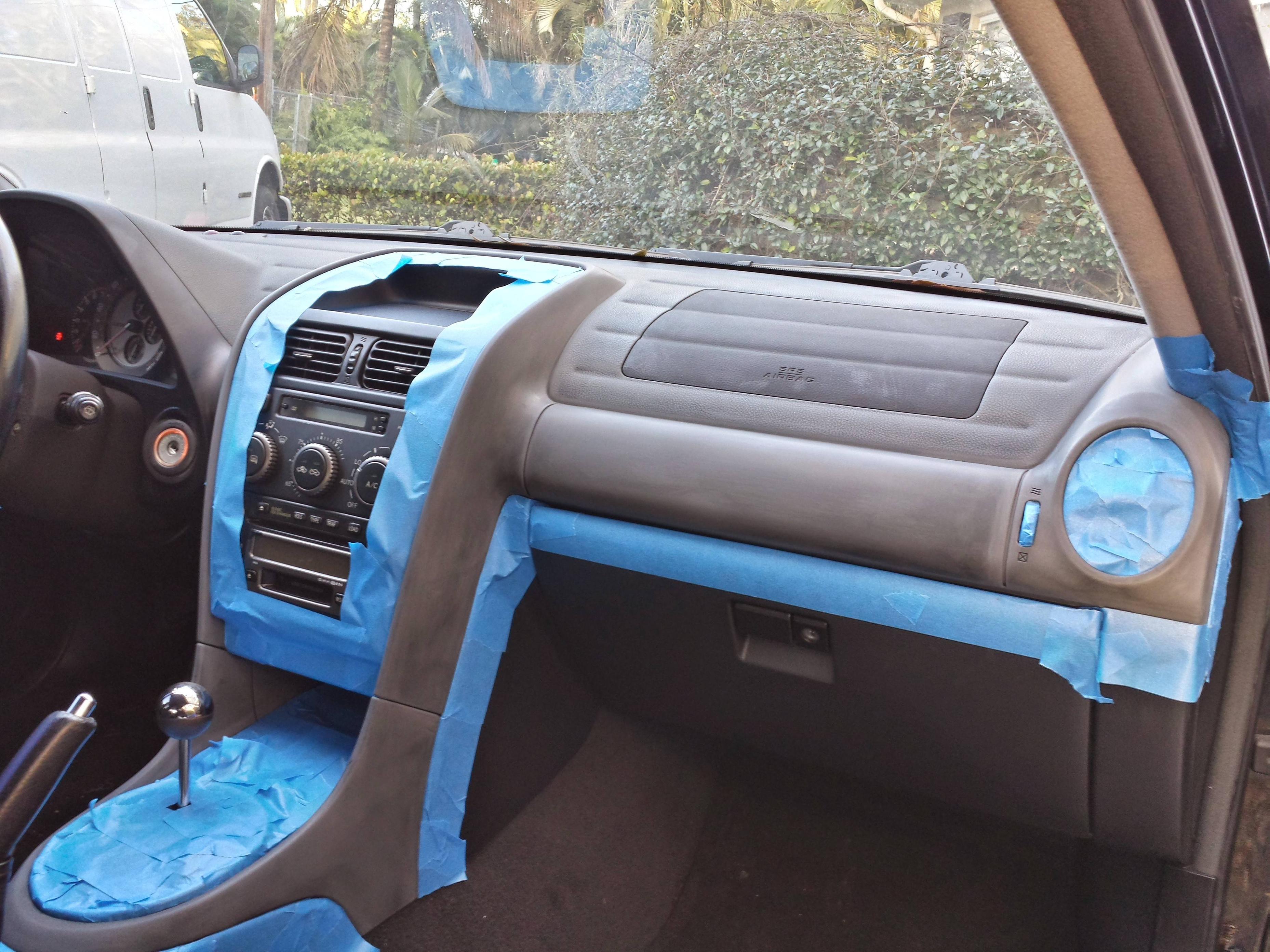 How To Paint A Plastic Dash at Gladys Willis blog