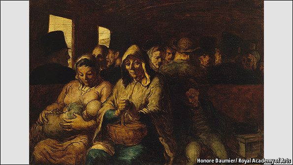 595x335 An Artist's Artist - Daumier Painting