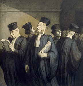 289x300 Honore Daumier Paintings Fine Art America - Daumier Painting