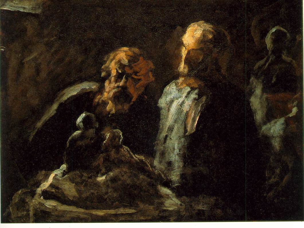 1061x795 Webmuseum Daumier, - Daumier Painting