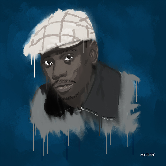 700x700 Dave Chappelle Painting By Mrescobarr - Dave Chappelle Painting
