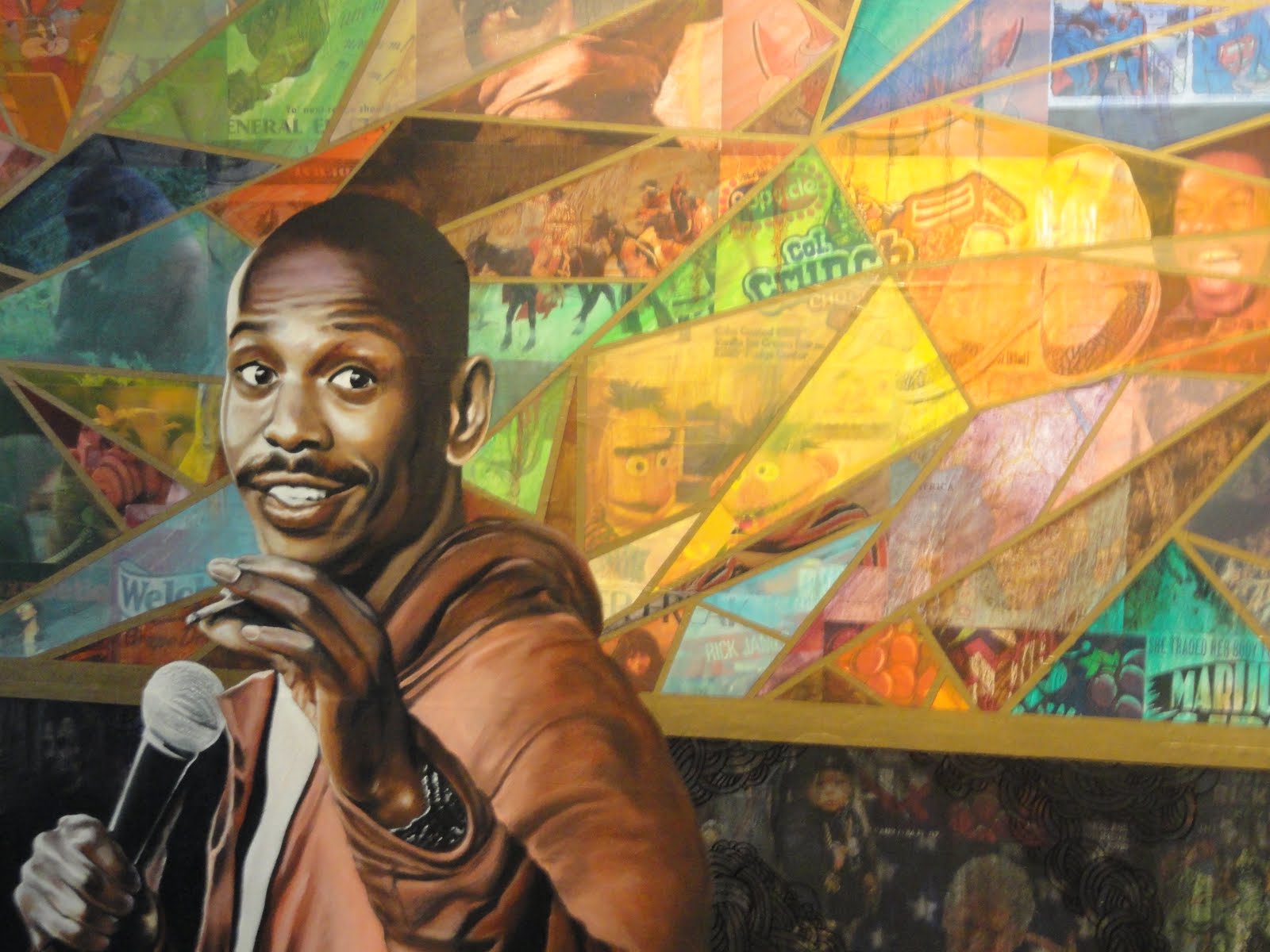 1600x1200 Israel Carrasco Monologue Jokes A Painting Dave Chapelle - Dave Chappelle Painting