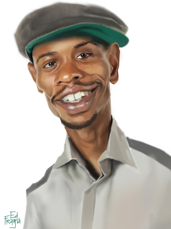600x805 Dave Chappelle Bitches By Frayna77 - Dave Chappelle Painting
