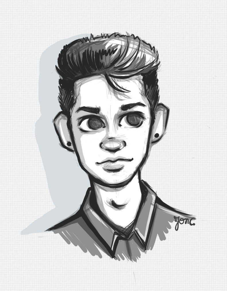 790x1012 Dave Gahan. By Jjonc - Dave Gahan Painting