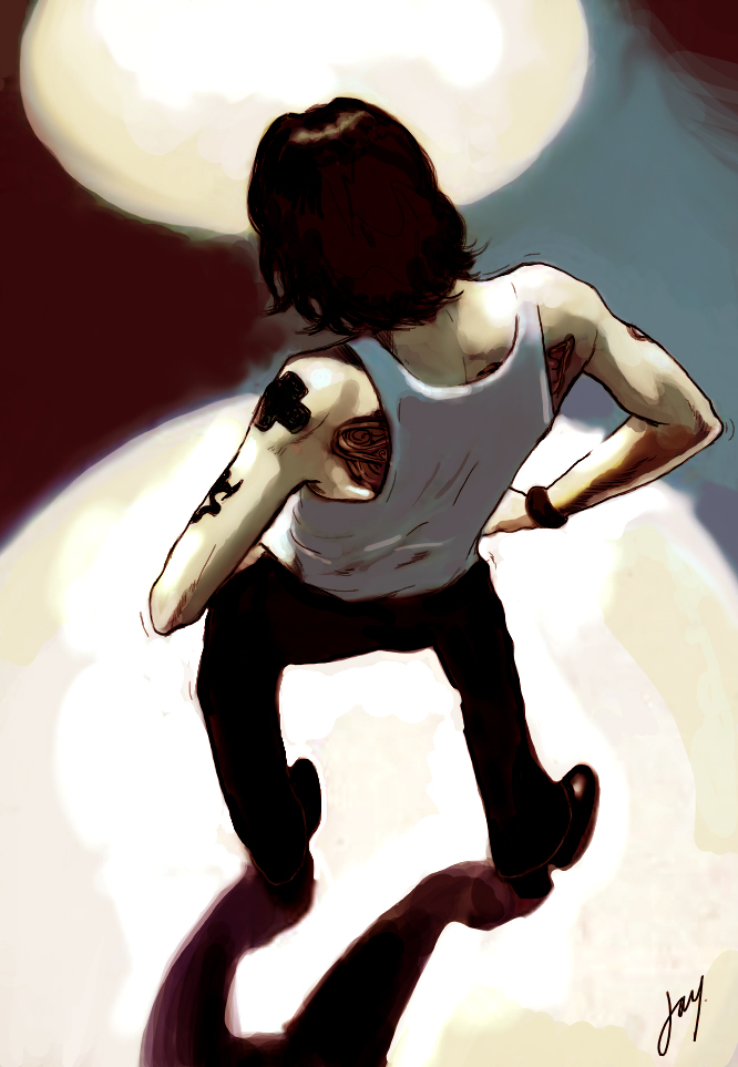 666x963 Dave Gahan By Digitalsnake - Dave Gahan Painting