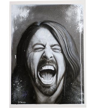 320x360 Dave Grohl Painting Jasonoberly - Dave Grohl Painting