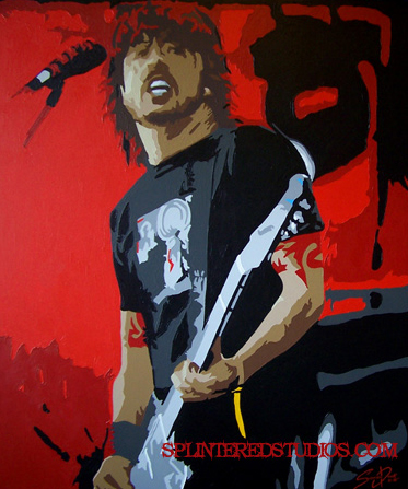 373x447 Splintered Studios - Dave Grohl Painting