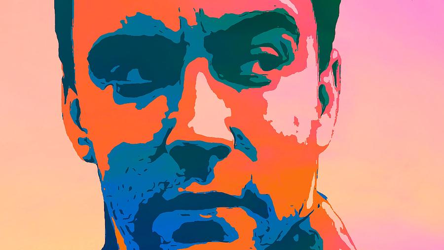 900x506 Dave Matthews Pop Art Digital Art By Dan Sproul - Dave Matthews Painting