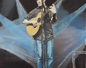 340x270 Dave Matthews Gift Etsy - Dave Matthews Painting