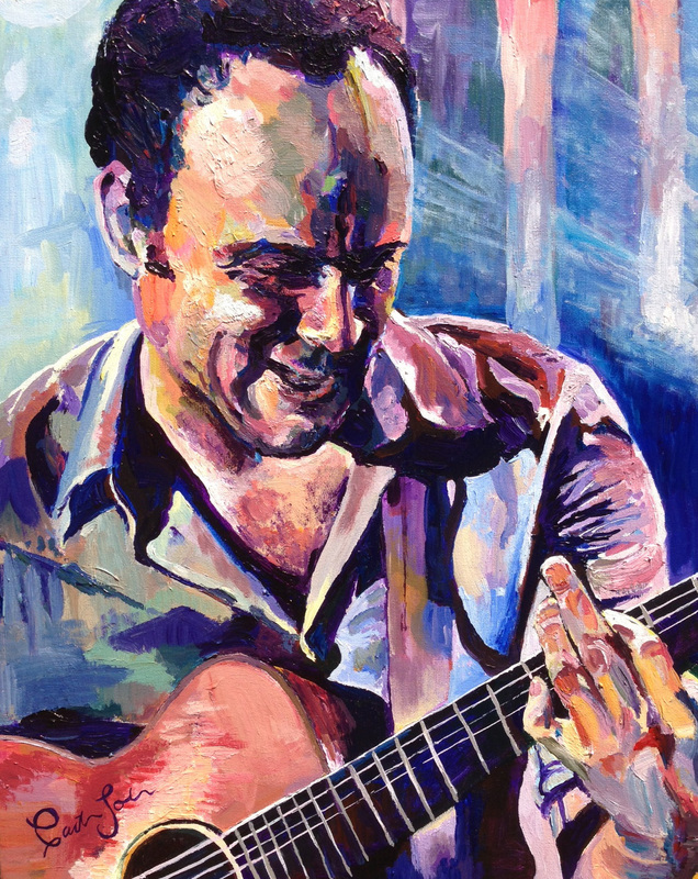 636x800 New Dave Matthews Painting - Dave Matthews Painting