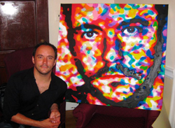 250x183 Out Of My Head And Into The Room - Dave Matthews Painting