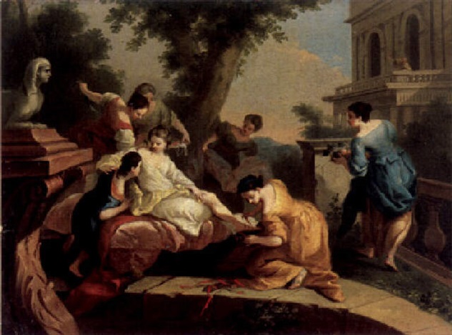 633x470 David Und Bathsheba By Carle Van Loo On Artnet - David And Bathsheba Painting