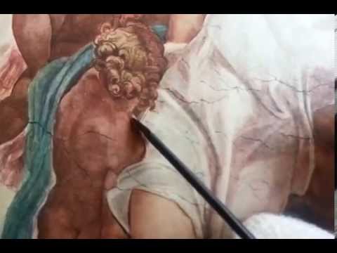 480x360 Michelangelo The Creation Of Adamman With David And Goliath Part - David And Goliath Michelangelo Painting