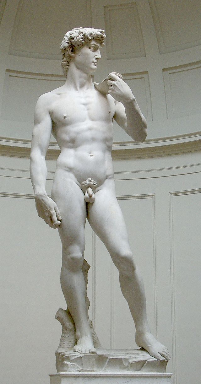 640x1223 Sculpting David Donatello And Michelangelo Art History Blogger - David And Goliath Michelangelo Painting