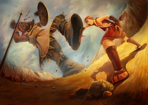 480x339 Independents Vs. Brands A True David And Goliath Tale Hotel - David And Goliath Painting