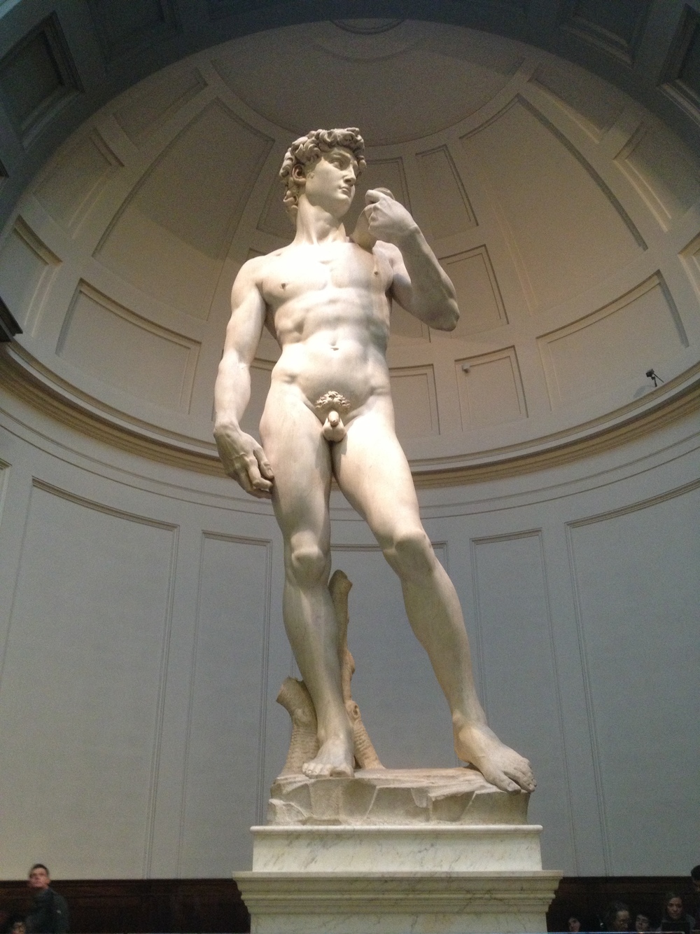 1000x1333 Goliath Phallus Is Michelangelo's David Holding Goliath's Severed - David And Goliath Painting By Michelangelo