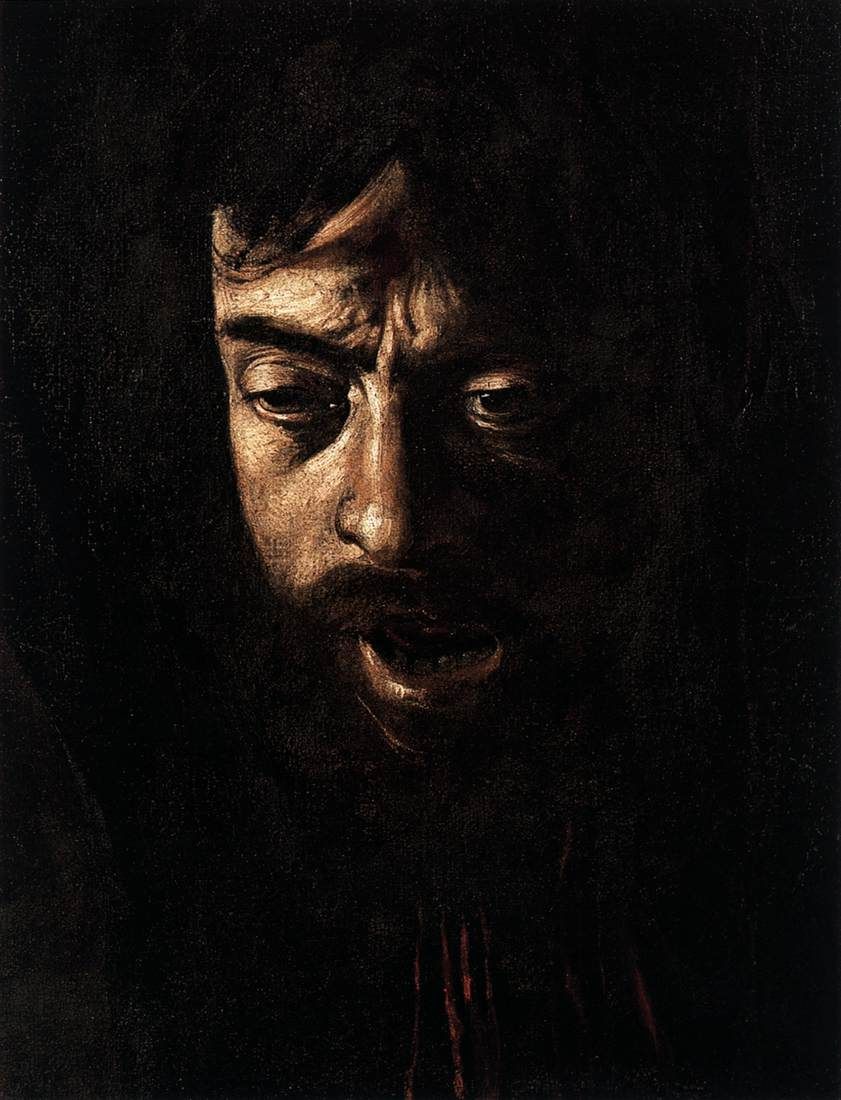841x1100 Caravaggio, David With The Head Of Goliath, Ca. 1609 1610 - David And Goliath Painting Caravaggio