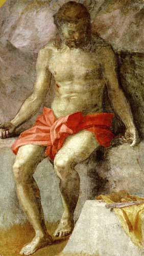 282x500 Searching For Michelangelo The Smart Set - David And Goliath Painting Michelangelo