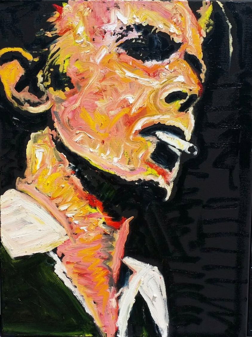 843x1125 David Bowie David Bowie Bowie, David Bowie - David Bowie Painting