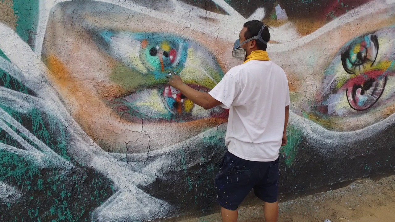 1280x720 David Choe Painting In Sahara Desert - David Choe Painting