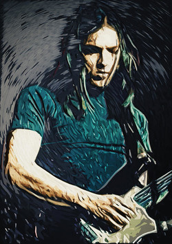 250x353 David Gilmour Paintings - David Gilmour Painting