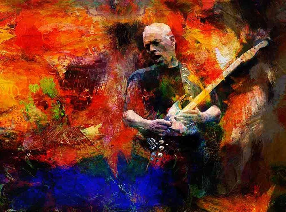 993x737 David Gilmour ~ Raise My Rent (1978) - David Gilmour Painting