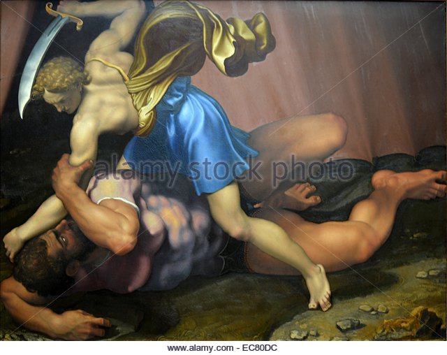 640x508 Painting Of David And Goliath 7703 Timehd - David Goliath Painting