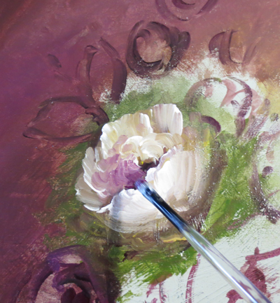 400x433 Dvd1046 Red Violet Splendor - David Jansen Painting Videos