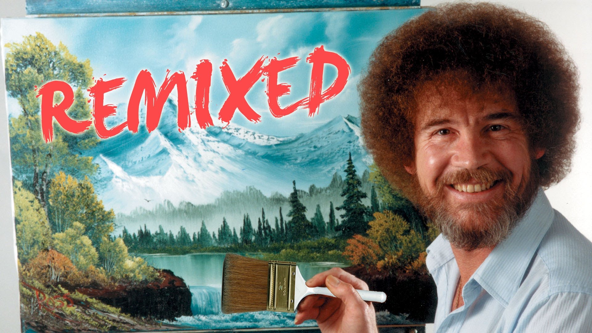 1920x1080 Bob Ross Remixed Happy Little Clouds Pbs Digital Studios - David Ross Painting
