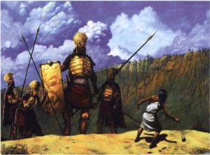 300x222 David Vs Goliath ~ An After Action Report Grassroots In Michigan - David Vs Goliath Painting