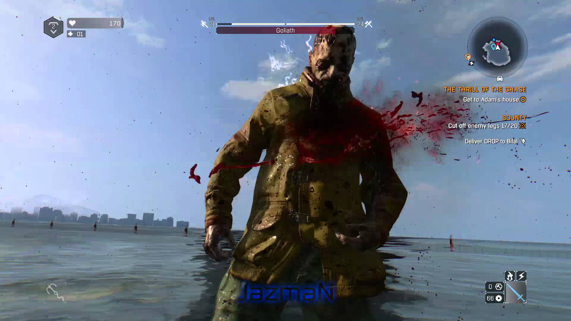 1920x1080 Dying Light The Following - David Vs Goliath Painting