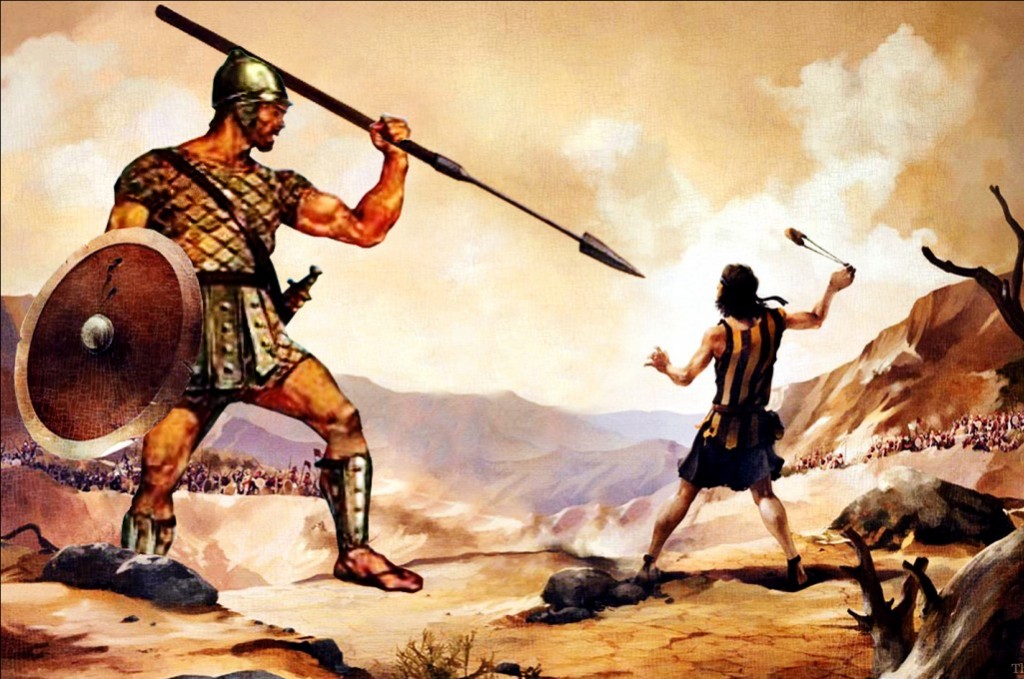 1024x679 Index Of Wp Contentuploads201407 - David Vs Goliath Painting