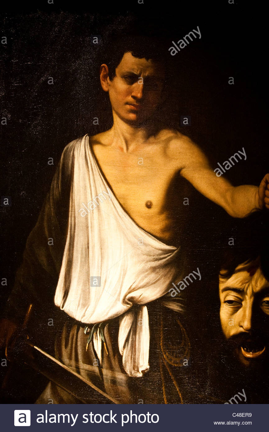 866x1390 David And Goliath Caravaggio Stock Photos Amp David And Goliath - David With The Head Of Goliath Painting