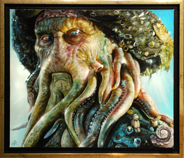 600x514 Davy Jones Better Quality By Arcitenens - Davy Jones Painting