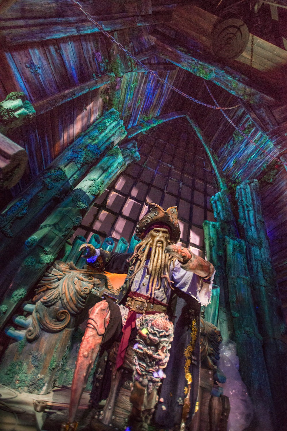 1000x1499 Pirates Of The Caribbean Davy Jones Shanghai Disney Epicenter - Davy Jones Painting