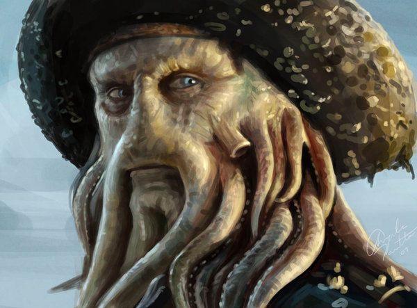 600x443 Davy Jones - Davy Jones Painting