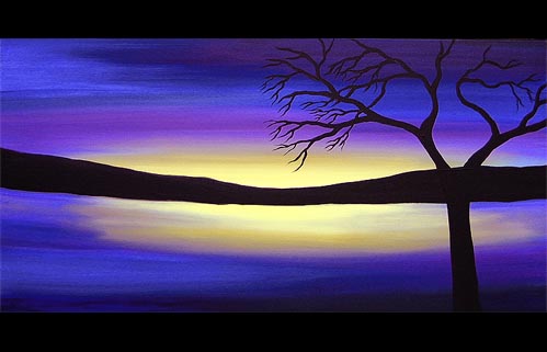499x321 Painting - Dawn Painting