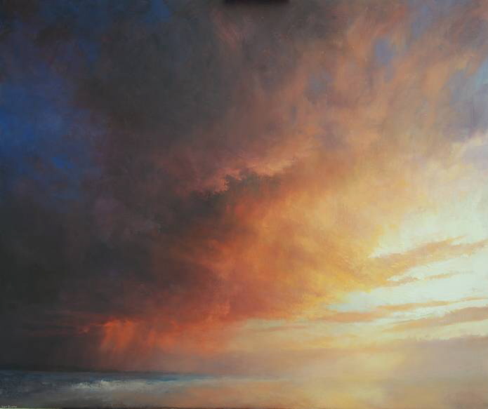 695x583 Paintings Of Colour And Light, Sunset And Dawn - Dawn Painting